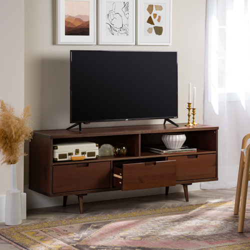 Mercury Row® Sadie Solid Wood TV Stand for TVs up to 65" & Reviews